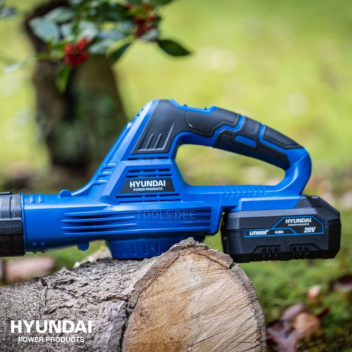 Souffleur De Feuilles à Batterie Hyundai 20V (sans Batterie Ni Chargeur) - Vitesse De L'air 190 Km/h 6 Souffleur De Feuilles à Batterie Hyundai 20V (sans Batterie Ni Chargeur) - Vitesse De L'air 190 Km/h – Image 6