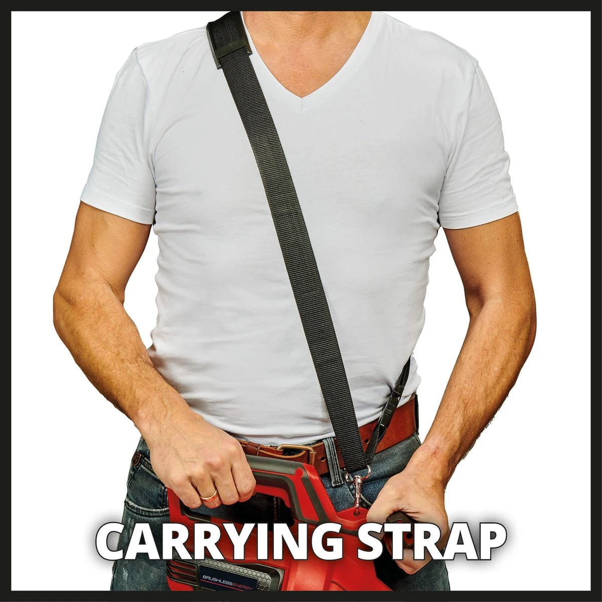 Einhell Power X-Change VENTURRO 18/210 Aspirateur à Feuilles Batterie Avec Sangle De Transport, Softgriff, Sans Batterie, Sans Chargeur 18 V 3 Einhell Power X-Change VENTURRO 18/210 Aspirateur à Feuilles Batterie Avec Sangle De Transport, Softgriff, Sans Batterie, Sans Chargeur 18 V – Image 3