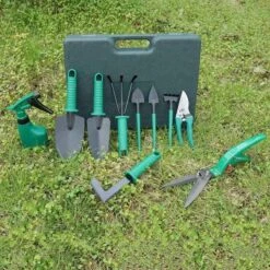 IBright Set D'outils De Outils De Jardin 10 Pièces Avec étui De Rangement - Ensemble De Jardinage - Outils Pour Jardin - Vert -Vendite Pelouse Pro 1200x1200 1584