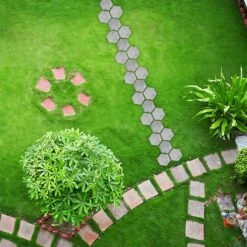 Relaxdays 2 X Chemin De Jardin Moule Béton - Moule De Trottoir Ornemental - Moule De Carrelage De Jardin - Moule à Béton - Moule -Vendite Pelouse Pro 1200x1200 1596