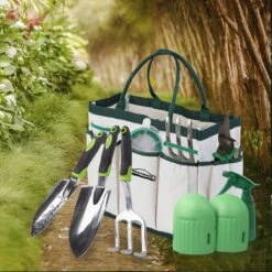 TrueForYou - Set D'outils De Jardin , Kit Cadeau D'outils à Main, Repiquage De Jardinage En Plein Air Pour Jardinier, Avec Sac De Maintien Robuste Pour Le Stockage 10 TrueForYou - Set D'outils De Jardin , Kit Cadeau D'outils à Main, Repiquage De Jardinage En Plein Air Pour Jardinier, Avec Sac De Maintien Robuste Pour Le Stockage -Vendite Pelouse Pro 1200x1200 1610