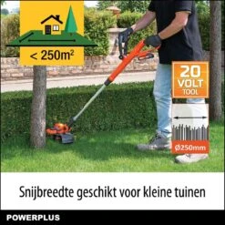 Ensemble De Jardin Powerplus Dual Power POWDPGBOX22 - Incl. Tondeuse à Gazon, Coupe-herbe, Taille-haie, Batterie 2,0 Ah Et Chargeur -Vendite Pelouse Pro 1200x1200 1657