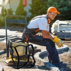 Relaxdays 8 X Moule D'allée De Jardin - Moule à Béton - Moule à Carrelage De Jardin - Pavé Ornemental - Ciment -Vendite Pelouse Pro 1200x1200 1688