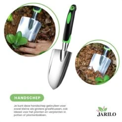 Ensemble D' Outils De Jardin Jarilo - 5 Pièces - Pelle à Plantes - Pelle De Jardin - Râteau De Jardin - Fourche De Jardin - Désherbeur -Vendite Pelouse Pro 1200x1200 1696