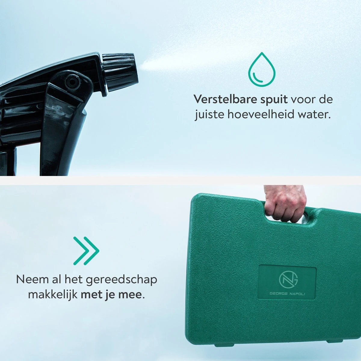 Ensemble De Jardin 10 Pièces Set' Outils De Outils De Jardin - Sécateur - Pelle - Pulvérisateur De Plantes - Cisailles De Jardin - Râteau à Main - Râteau De Jardin - Couteau à Casser 4 Ensemble De Jardin 10 Pièces Set' Outils De Outils De Jardin - Sécateur - Pelle - Pulvérisateur De Plantes - Cisailles De Jardin - Râteau à Main - Râteau De Jardin - Couteau à Casser – Image 4