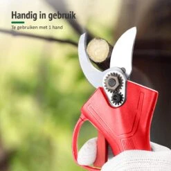 Sécateur à Batterie Foumt SS-2 - Sécateur électrique - Taille-haie électrique - Sécateur - Mini Tronçonneuse - Étui Inclus - Batterie Extra - Rouge 20 Sécateur à Batterie Foumt SS-2 - Sécateur électrique - Taille-haie électrique - Sécateur - Mini Tronçonneuse - Étui Inclus - Batterie Extra - Rouge -Vendite Pelouse Pro 1200x1200 180