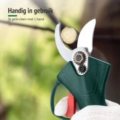 Sécateur Sans Fil Mardin - Sécateur électrique - Taille-haie électrique - Sécateur - Mini Tronçonneuse - Étui Inclus - Batterie Extra - Vert -Vendite Pelouse Pro 1200x1200 195