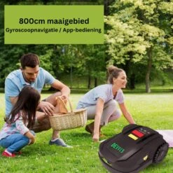 Tondeuse Robotique Devvis - Tondeuse Robotique - Capteur De Pluie - Pour Les Pelouses Jusqu'à 1000m2 - Fonction Antivol - Incl. Borne De Recharge - Connectée -Vendite Pelouse Pro 1200x1200 215