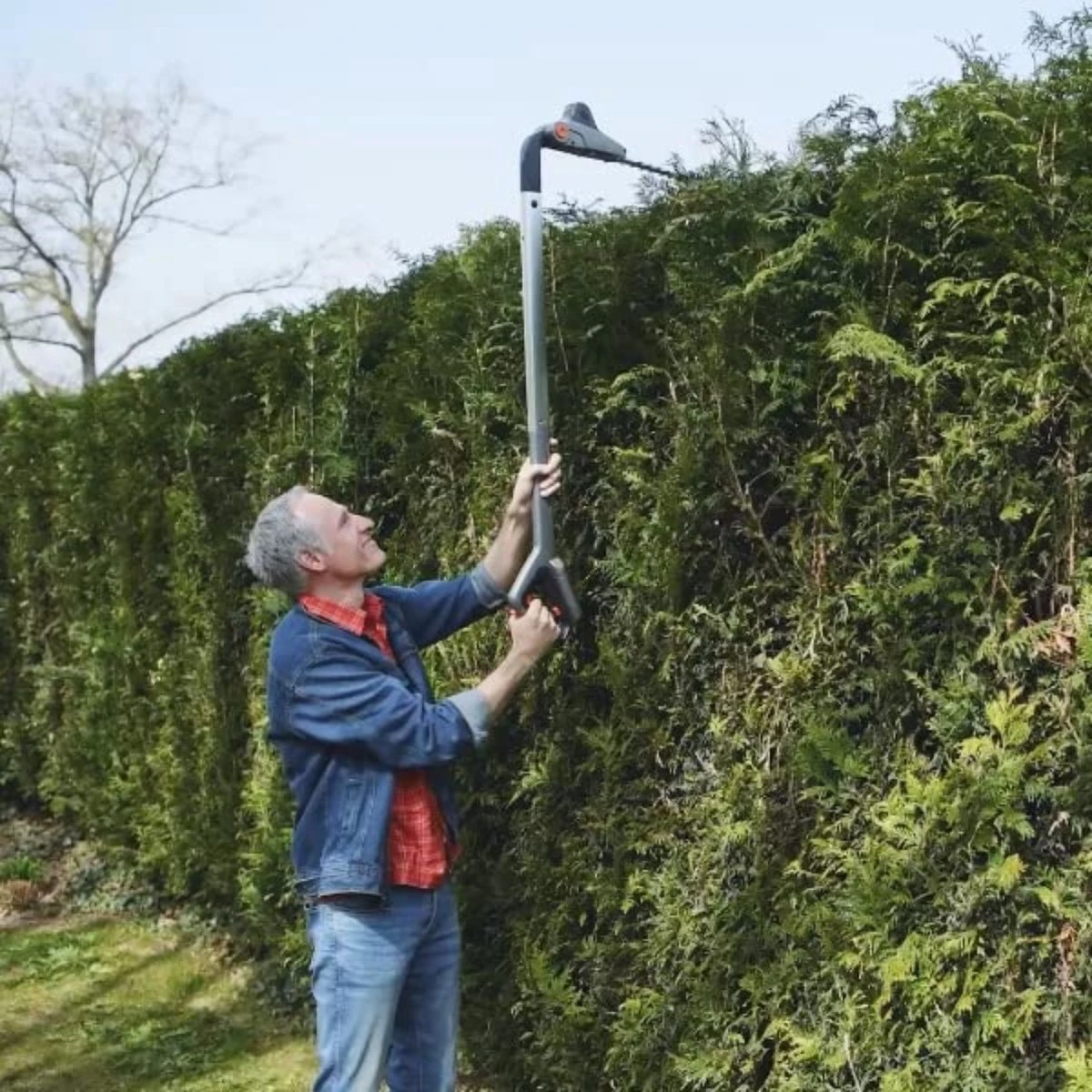 Coupe-herbe Sans Fil - Tondeuse à Gazon Sans Fil - Coupe-herbe Et Taille-haie Dans L'emballage - Batterie Lithium-ion 12 V/4, 0 Ah - 50 M² - Largeur De Coupe 23 Cm - Hauteur De Coupe En 3 étapes 5 Coupe-herbe Sans Fil - Tondeuse à Gazon Sans Fil - Coupe-herbe Et Taille-haie Dans L'emballage - Batterie Lithium-ion 12 V/4, 0 Ah - 50 M² - Largeur De Coupe 23 Cm - Hauteur De Coupe En 3 étapes – Image 5