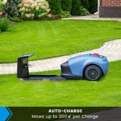 HOOKII Neomow S - Robot Tondeuse Intelligent Pour Pelouses Jusqu'à 1000m² - Batterie Haute Capacité 4400mAh - Largeur De Coupe 7,87'', Recharge Automatique, Bluetooth /WiFi - Batterie Et Chargeur Inclus -Vendite Pelouse Pro 1200x1200 241
