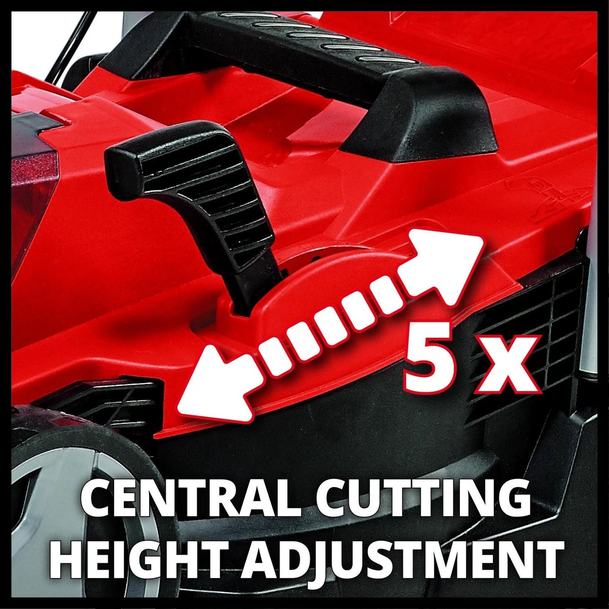 Einhell GE-CM 18/33 Li (1x4,0Ah) Marcher Derrière Un Tracteur Tondeuse Batterie Noir, Rouge 10 Einhell GE-CM 18/33 Li (1x4,0Ah) Marcher Derrière Un Tracteur Tondeuse Batterie Noir, Rouge – Image 10