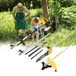 Outil Multifonction Essence Maxx 5 En 1 - Tronçonneuse - Débroussailleuse - Tondeuse De Bord - Cisaille à Haies - Rallonge - 52 Cm³ -Vendite Pelouse Pro 1200x1200 333