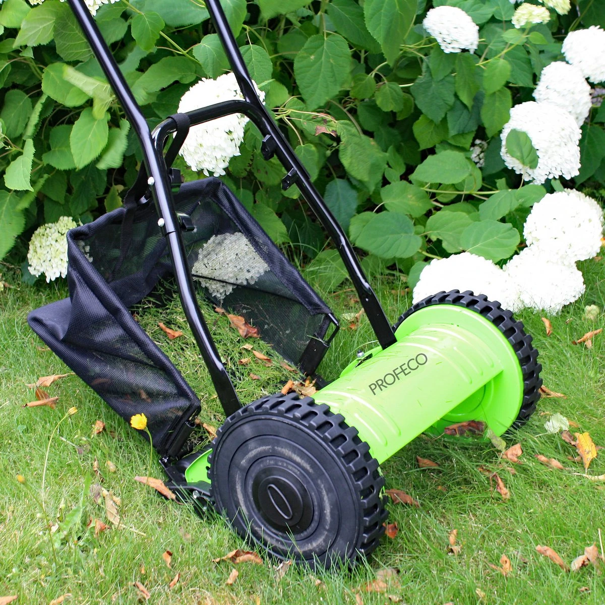 Tondeuse à Cylindre Teien 30cm - Tondeuse à Main Avec Bac De Ramassage 18L + Hauteur De Coupe Réglable Opvang 3 Tondeuse à Cylindre Teien 30cm - Tondeuse à Main Avec Bac De Ramassage 18L + Hauteur De Coupe Réglable Opvang – Image 3