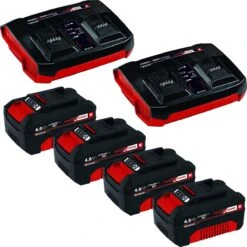 Kit EINHELL GE CM 36/47 S HW Li 4.0 Ah, Tondeuse à Gazon Sur Batterie, 4 Batteries, Power X-Change -Vendite Pelouse Pro 1200x1200 377