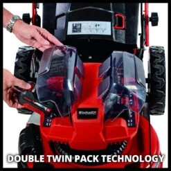 Kit EINHELL GE CM 36/47 S HW Li 4.0 Ah, Tondeuse à Gazon Sur Batterie, 4 Batteries, Power X-Change -Vendite Pelouse Pro 1200x1200 379