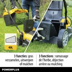 Tondeuse à Gazon Powerplus POWXG6281 - 2000 W - Largeur De Coupe De 42 Cm 9 Tondeuse à Gazon Powerplus POWXG6281 - 2000 W - Largeur De Coupe De 42 Cm -Vendite Pelouse Pro 1200x1200 391
