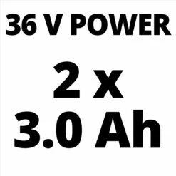 Tondeuse à Gazon Sans Fil Einhell RASARRO 36/36 Kit Power X-Change (36 V - Largeur De Coupe 36 Cm - Jusqu'à 400 M² - Bac De Ramassage 45 L - Hauteur De Coupe 25- 75 Mm - Avec 2 Batteries 3,0 Ah Plus + 2 Chargeurs) -Vendite Pelouse Pro 1200x1200 436