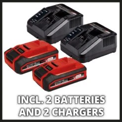 Tondeuse à Gazon Sans Fil Einhell RASARRO 36/36 Kit Power X-Change (36 V - Largeur De Coupe 36 Cm - Jusqu'à 400 M² - Bac De Ramassage 45 L - Hauteur De Coupe 25- 75 Mm - Avec 2 Batteries 3,0 Ah Plus + 2 Chargeurs) -Vendite Pelouse Pro 1200x1200 437