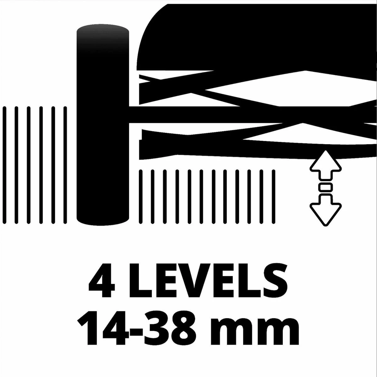Einhell GE-HM 18/38 Tondeuse à Gazon Poussée Batterie Noir, Gris, Rouge 16 Einhell GE-HM 18/38 Tondeuse à Gazon Poussée Batterie Noir, Gris, Rouge – Image 16