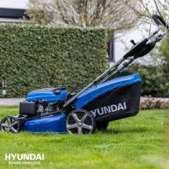 Tondeuse à Gazon Automotrice Hyundai Moteur à Essence De 196 Cm3 Avec Démarrage électrique - Tondeuse / Tondeuse à Moteur Largeur De Coupe De 508 Mm Avec Vitesse Et Hauteur De Coupe Réglables -Vendite Pelouse Pro 1200x1200 497