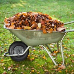 Roue De Brouette Relaxdays Anti Crevaison - 4.00-6 - Roue De Secours - PU - Complète - 3 Adaptateurs Zwart - Gris -Vendite Pelouse Pro 1200x1200 575