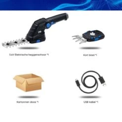 Coupe-herbe Homezie | Fonction 2 En 1 | Taille-haie | Taille-haie électrique | Tondeuse à Gazon | Outils De Jardin | Sécateurs électriques -Vendite Pelouse Pro 1200x1200 62