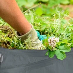 Lot De 3 Sacs Poubelles De Jardin Relaxdays - Sac à Feuilles Pop-up - 160 L - Sac De Jardin - 3 Anses - Gris -Vendite Pelouse Pro 1200x1200 633