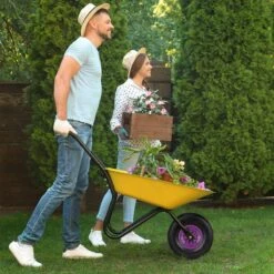 Relaxdays Pneu De Brouette 4.00-6 "- Pneu De Secours Avec Chambre à Air - 2 Pièces - Pneu Pneumatique - Noir -Vendite Pelouse Pro 1200x1200 771