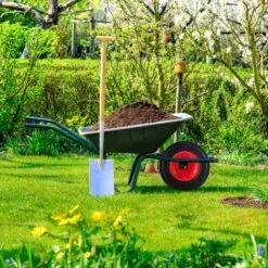 Roue De Brouette Relaxdays -crevaison Relaxdays - 4.80/4.00-8 - Jante Plastique - Pneu De Brouette En Caoutchouc -Vendite Pelouse Pro 1200x1200 814