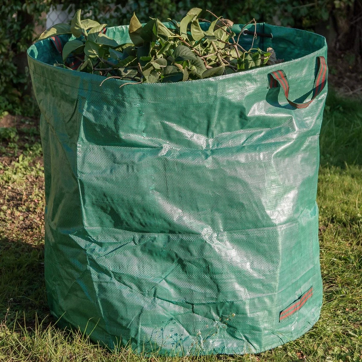 6x Sac De Jardin Avec Poignées - Sac Poubelle De Jardin Pliable XXL - Poubelle Pliable Indéchirable Pour Feuilles Et Déchets Verts 5 6x Sac De Jardin Avec Poignées - Sac Poubelle De Jardin Pliable XXL - Poubelle Pliable Indéchirable Pour Feuilles Et Déchets Verts – Image 5