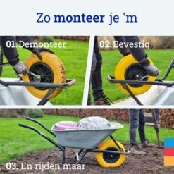 MESO Roue De Brouette Anti Fuite - 4.80/4.00-8 - Pneu Massief PU - Roue Anti-Fuite Avec Axe 130mm - Pneu De Brouette 4.80/400 Pour Brouette 13 MESO Roue De Brouette Anti Fuite - 4.80/4.00-8 - Pneu Massief PU - Roue Anti-Fuite Avec Axe 130mm - Pneu De Brouette 4.80/400 Pour Brouette -Vendite Pelouse Pro 1200x1200 921