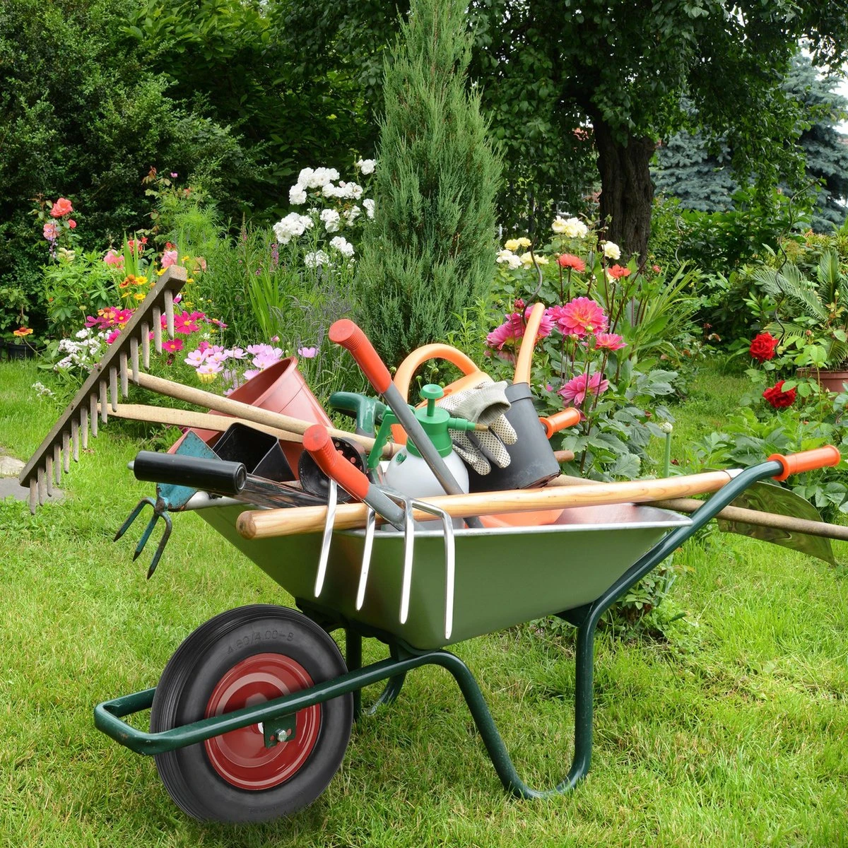 Roue De Brouette Relaxdays 4.80 4.00-8 - Roue De Secours - Pneu Anti-crevaison - Pneu De Brouette - 120 Kg 5 Roue De Brouette Relaxdays 4.80 4.00-8 - Roue De Secours - Pneu Anti-crevaison - Pneu De Brouette - 120 Kg – Image 5