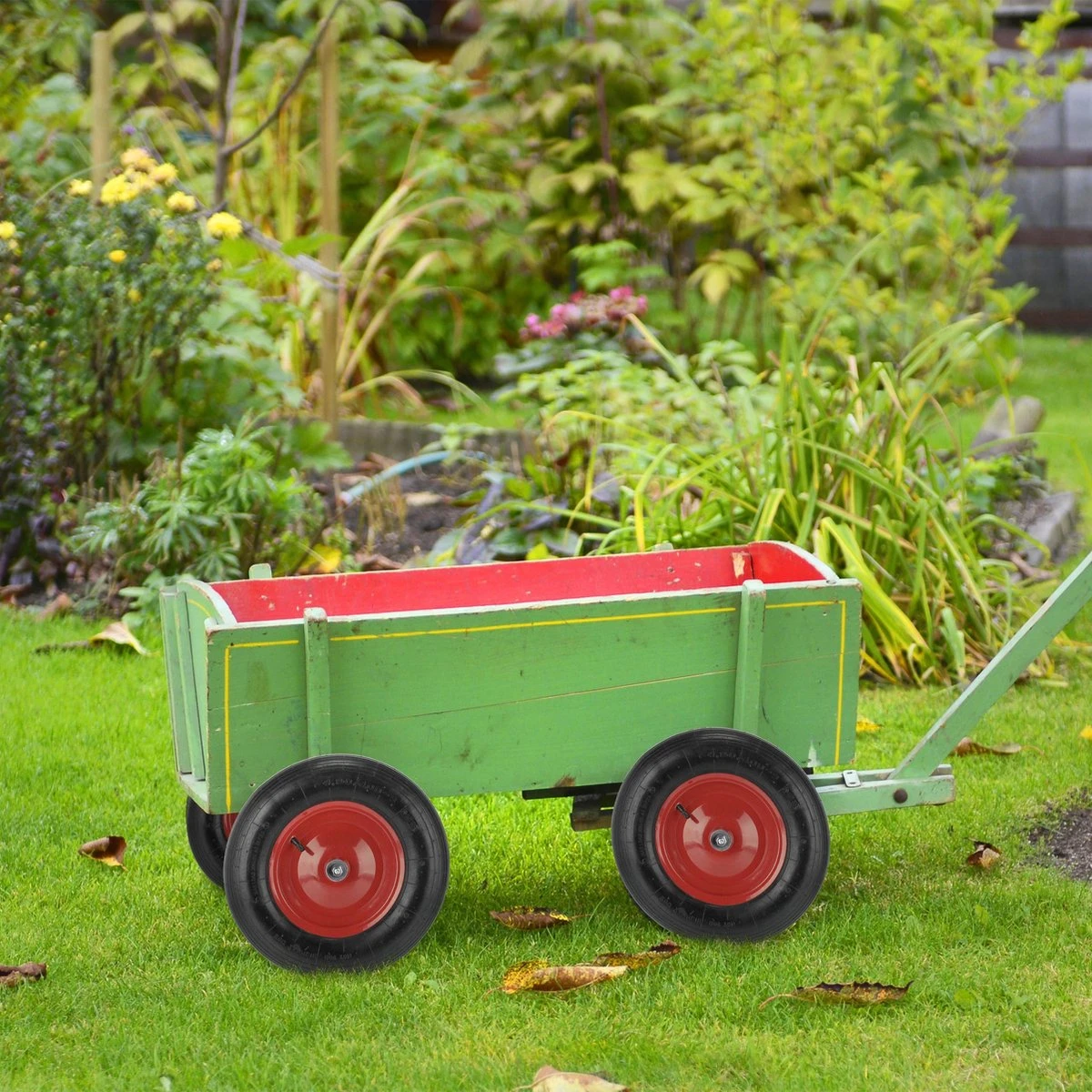 Roue De Brouette Relaxdays 4.80 4.00-8 - Roue De Secours - Pneu Anti-crevaison - Pneu De Brouette - 120 Kg 7 Roue De Brouette Relaxdays 4.80 4.00-8 - Roue De Secours - Pneu Anti-crevaison - Pneu De Brouette - 120 Kg – Image 7