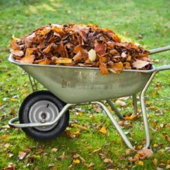 Roue De Brouette Relaxdays 4.80 4.00-8 - Roue De Secours Brouette - Pneu Pneumatique - Avec Adaptateurs Zwart - Gris -Vendite Pelouse Pro 1200x1200 951