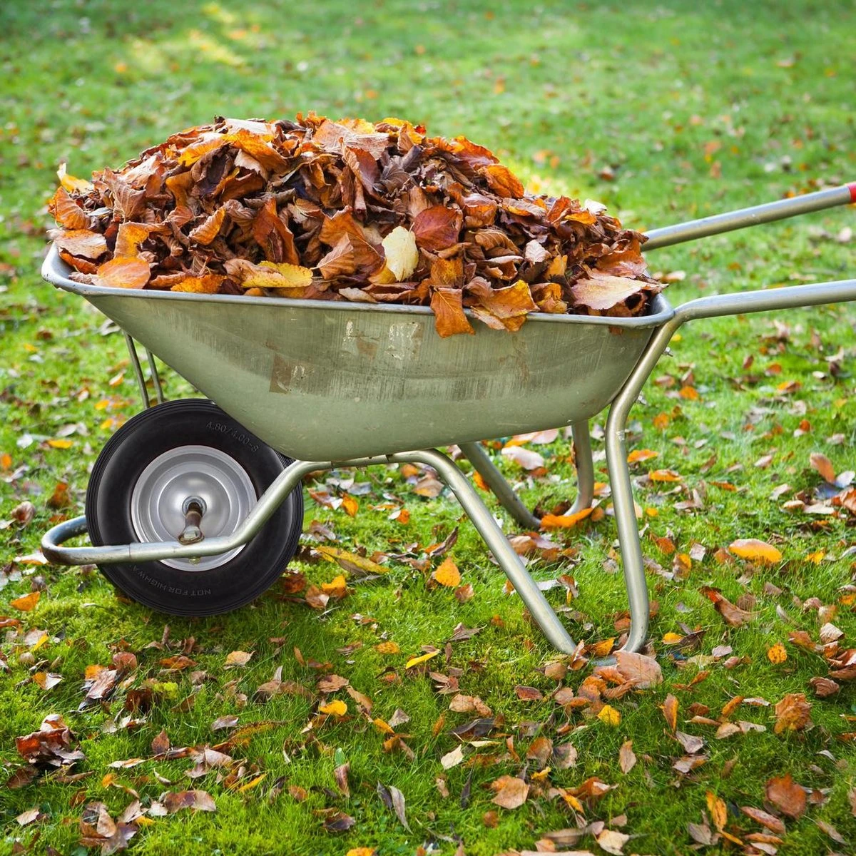 Caoutchouc De Roue De Brouette Relaxdays - Roue De Brouette Avec Axe - Jante En Acier Anti-crevaison Jaune-gris 8 Caoutchouc De Roue De Brouette Relaxdays - Roue De Brouette Avec Axe - Jante En Acier Anti-crevaison Jaune-gris – Image 8