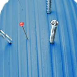 Relaxdays Brouette De Roue En Caoutchouc - Roue De Chariot Avec Des Essieux - Acier Pneu Anti-crevaison Liseré Rouge Blauw -Vendite Pelouse Pro 1200x1200 974