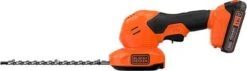 Black & Decker BLACK+DECKER BCSS18D1-QW Cisailles à Gazon Et Arbustes - Avec Lames Interchangeables - Batterie Et Chargeur Inclus -Vendite Pelouse Pro 1200x347