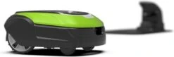 Greenworks 2509307 Tondeuse à Gazon Tondeuse à Gazon Robot Batterie Noir, Vert -Vendite Pelouse Pro 1200x395