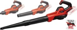Souffleur à Batterie Universel Einhell GE-UB 18/250 Li E Solo Power X-Change (18 V - Vitesse De L'air 250 Km/h - Tube 3 Pièces - Contrôle De Vitesse électrique Avec Affichage LED - Sans Batterie) -Vendite Pelouse Pro 1200x464