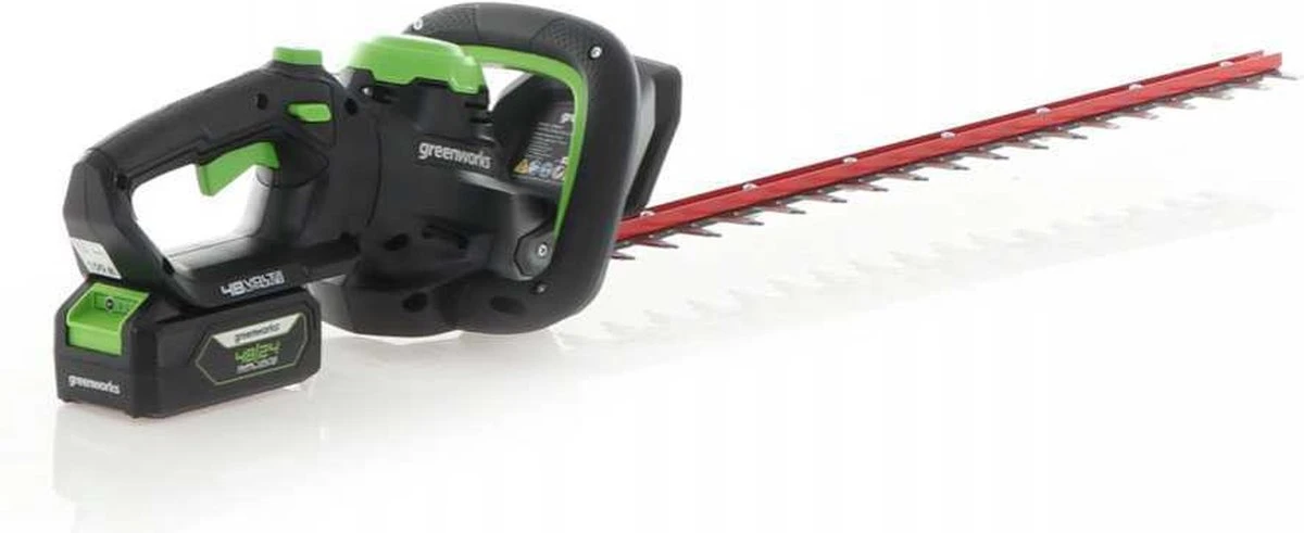Taille-haie Sans Fil Greenworks G48HT 48 V - Batterie Et Chargeur Non Inclus 8 Taille-haie Sans Fil Greenworks G48HT 48 V - Batterie Et Chargeur Non Inclus – Image 8