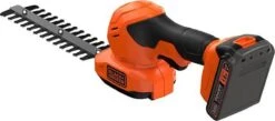 Black & Decker BLACK+DECKER BCSS18D1-QW Cisailles à Gazon Et Arbustes - Avec Lames Interchangeables - Batterie Et Chargeur Inclus -Vendite Pelouse Pro 1200x531
