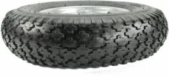 Benson Roue De Brouette Avec Pneu Pneumatique, Jante En Acier Argenté, 4.80 / 4.00-8 | Diamètre Du Trou D'axe 20 Mm Roulement à Rouleaux | Jante En Acier | Hauteur De La Roue 39 Cm -Vendite Pelouse Pro 1200x544 1