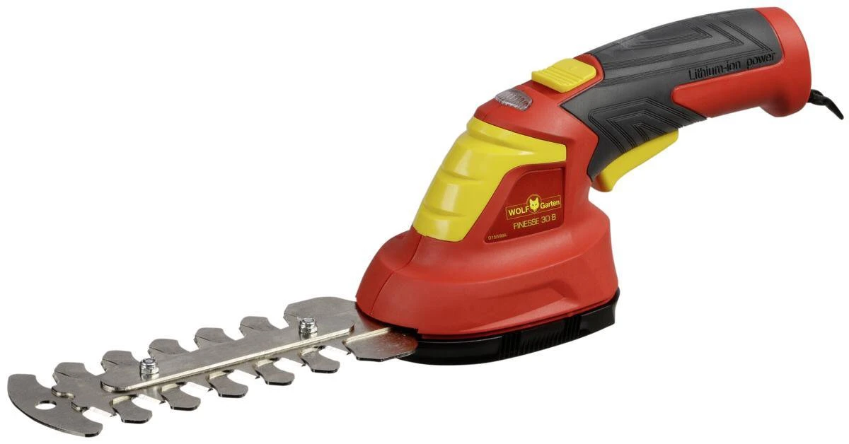 WOLF-Garten LI- ION POWER FINESSE 30 B - Cisaille à Arbustes - Avec Batterie 3,7 V LI- ION - Largeur De Travail 150 Mm - Durée De Fonctionnement 30 Minutes 7 WOLF-Garten LI- ION POWER FINESSE 30 B - Cisaille à Arbustes - Avec Batterie 3,7 V LI- ION - Largeur De Travail 150 Mm - Durée De Fonctionnement 30 Minutes – Image 7