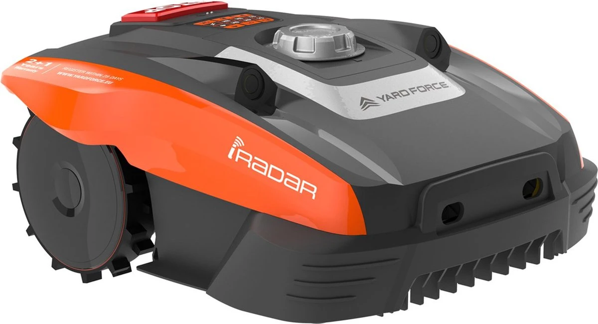 Robot Tondeuse Yard Force Compact 400RiS Avec Application, WLAN Et Technologie IRadar Active Safety, Pour Pelouses Jusqu'à 400 M² 5 Robot Tondeuse Yard Force Compact 400RiS Avec Application, WLAN Et Technologie IRadar Active Safety, Pour Pelouses Jusqu'à 400 M² – Image 5