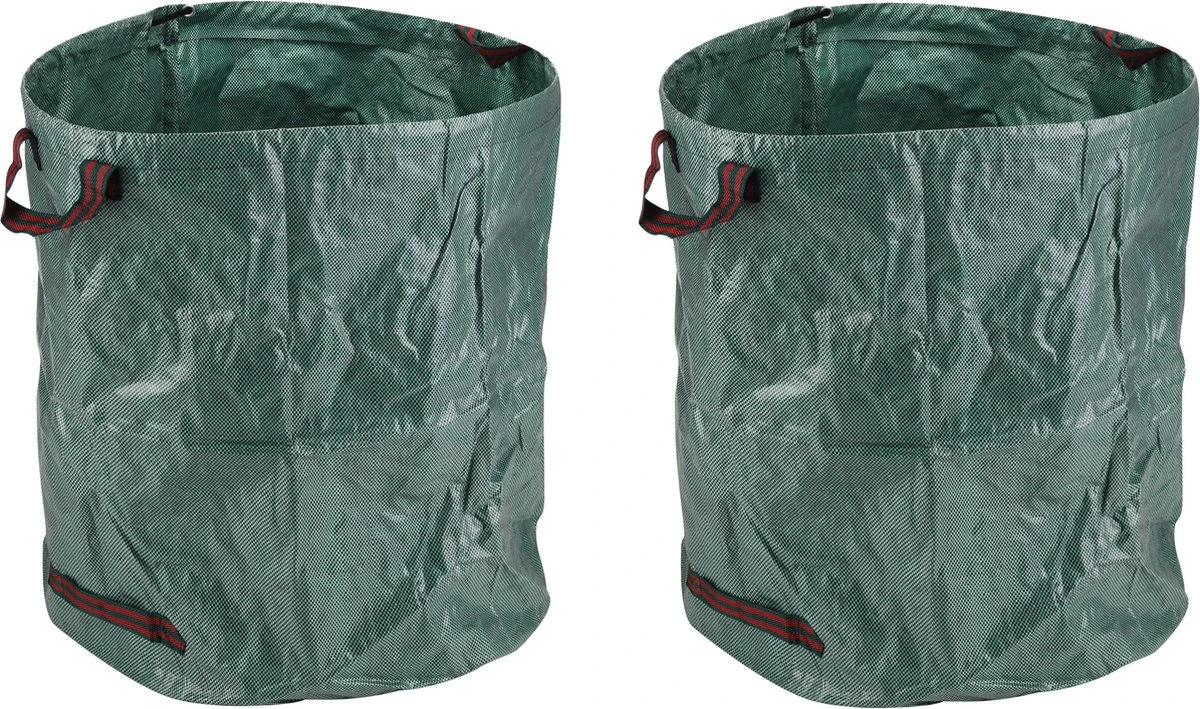 HI 2x Sac Poubelle De Jardin Pop-up Vert 272 Litres - Sacs De Jardinage Poubelle De Jardin Pliable - Nettoyage / Rangement Du Jardin 1 HI 2x Sac Poubelle De Jardin Pop-up Vert 272 Litres - Sacs De Jardinage Poubelle De Jardin Pliable - Nettoyage / Rangement Du Jardin