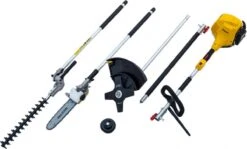 STANLEY Outil 4 En 1 - Coupe-bordure - Débroussailleuse - Elagueuse - Taille Haie - Moteur 26 Cm² 2 Temps - Carburateur Walbro -Vendite Pelouse Pro 1200x723