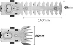 Taille-haie électrique Easy Life - Taille-haie 2 En 1 - 2 Accessoires - Rechargeable 10 Taille-haie électrique Easy Life - Taille-haie 2 En 1 - 2 Accessoires - Rechargeable -Vendite Pelouse Pro 1200x742