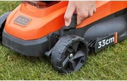 Black & Decker Black & Decker BCMW3336N Tondeuse à Gazon Poussée Batterie Noir, Orange -Vendite Pelouse Pro 1200x772