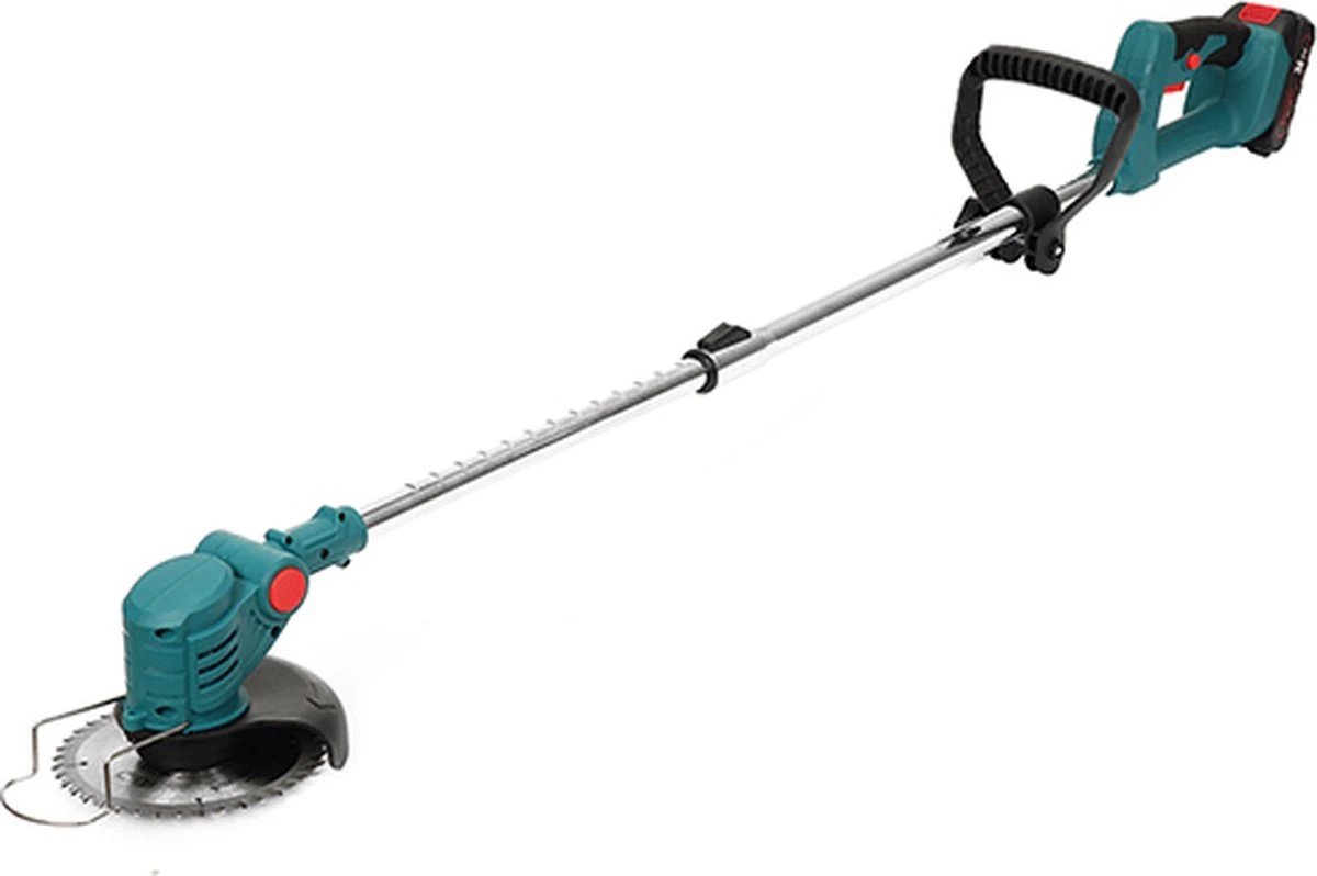 Coupe-herbe Coupe-herbe - Tondeuse à Gazon électrique Sans Fil Rechargeable - Tondeuse à Gazon Rotative - Tondeuse à Gazon - Poignée Réglable - Avec 2 Piles - Pour Tailler La Pelouse De Jardin - Blauw 7 Coupe-herbe Coupe-herbe - Tondeuse à Gazon électrique Sans Fil Rechargeable - Tondeuse à Gazon Rotative - Tondeuse à Gazon - Poignée Réglable - Avec 2 Piles - Pour Tailler La Pelouse De Jardin - Blauw – Image 7