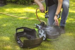 Greenworks 2513307 Tondeuse à Gazon Tondeuse à Gazon Robot Batterie Noir -Vendite Pelouse Pro 1200x799 17